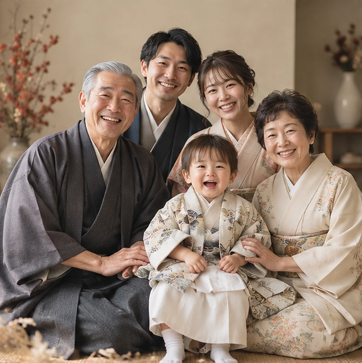 三世代のご家族